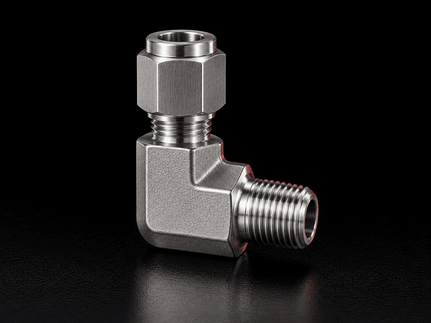 90° Male Elbow Connector
