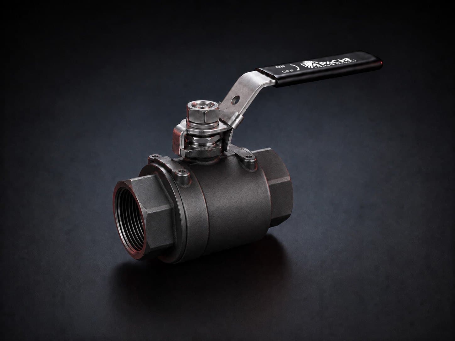 CFT2M SERIES — Two-Piece 2000 PSI Full Port Threaded Ball Valve
