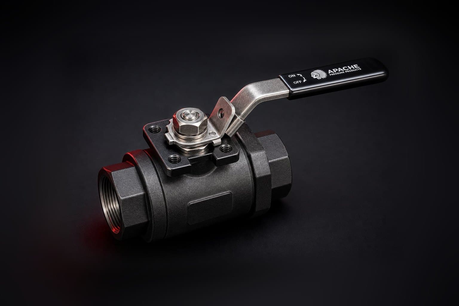 Two-Piece Class 1500 Full Port Threaded Ball Valve