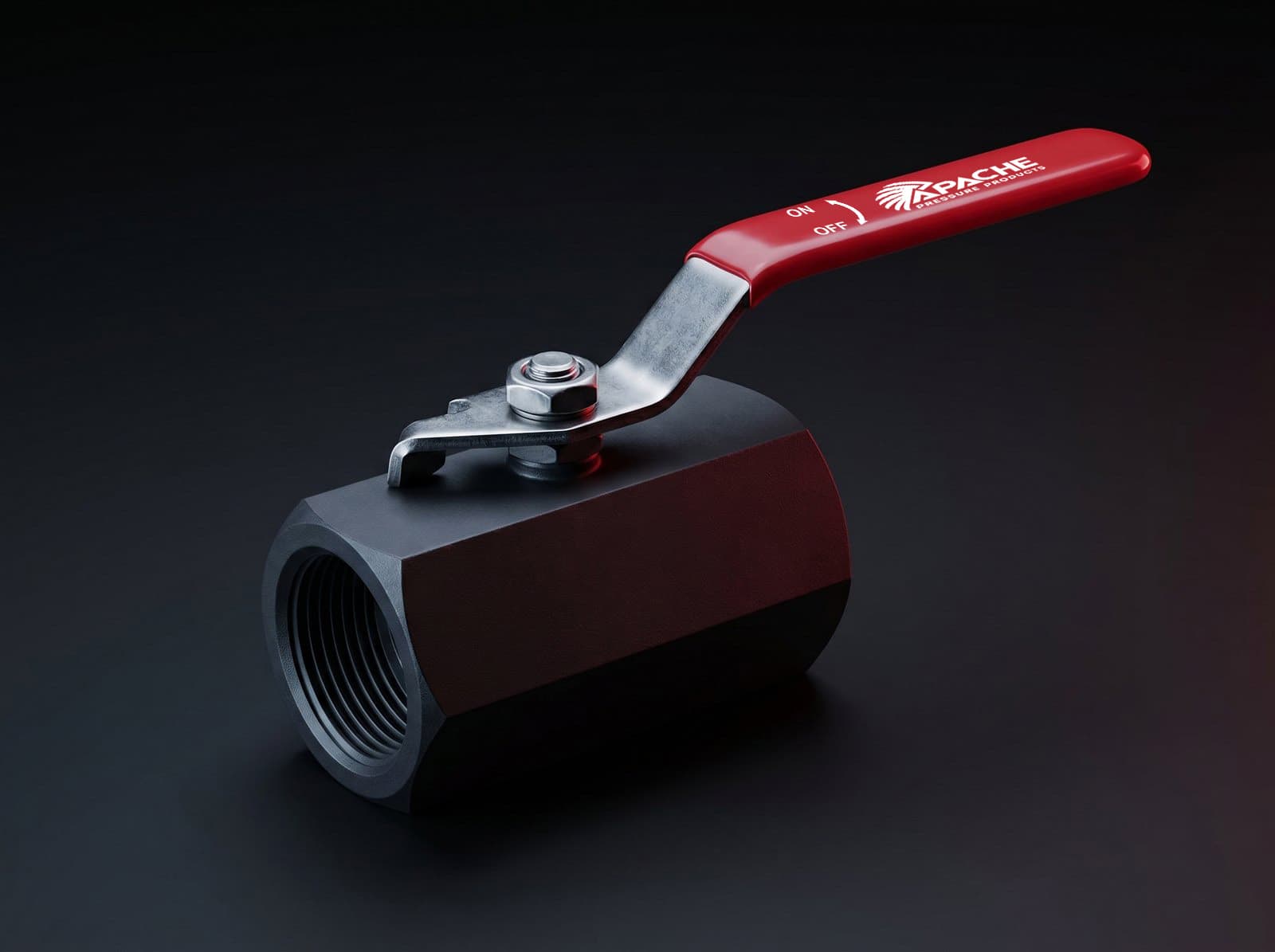 One-Piece 2000 PSI Reduced Port Threaded Ball Valve