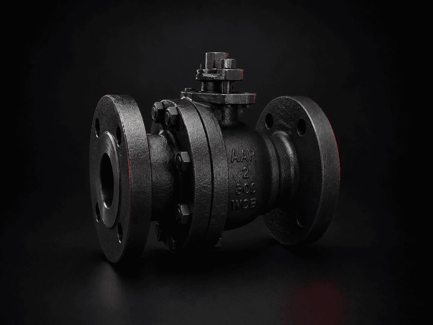 Class 300 Flanged Floating Ball Valve